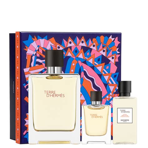 hermes terre d ́hermès|Hermes terre d'hermes gift set.